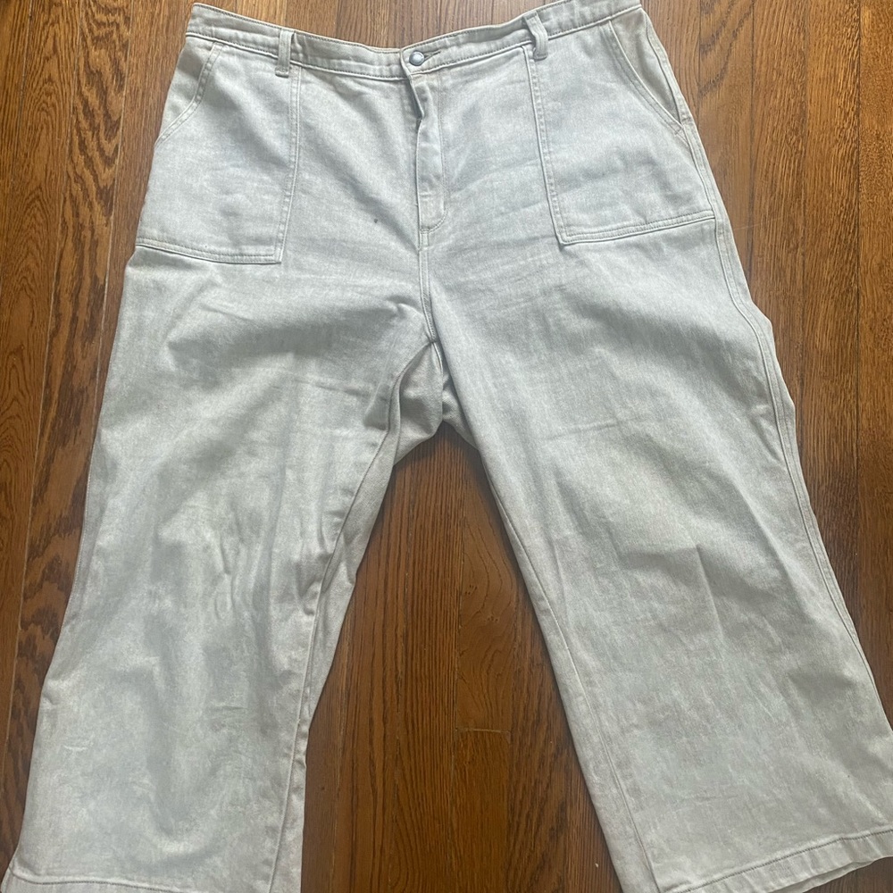Universal Threads Light Tan Cargo Pants (Size 18R)